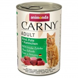 ANIMONDA Carny ADULT z wołowiną indykiem i królikiem