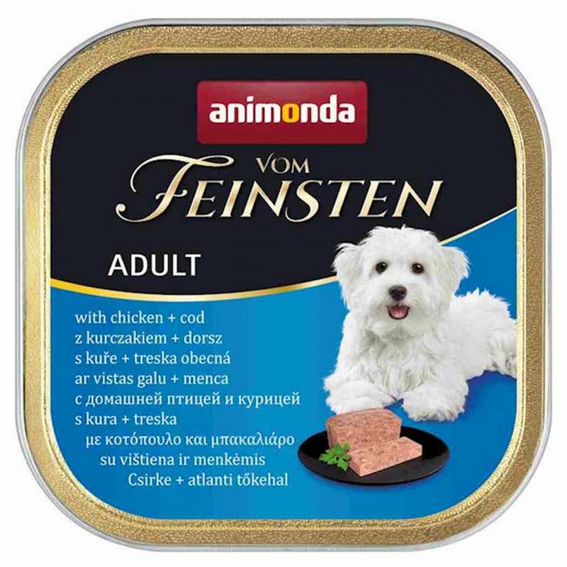 ANIMONDA vom feinsten ADULT drób z dorszem 150g