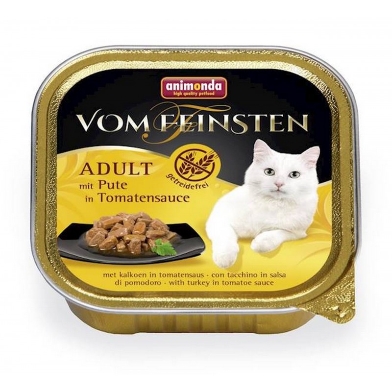 ANIMONDA vom feinsten NO GRAIN indyk w sosie pomidorowym 100g