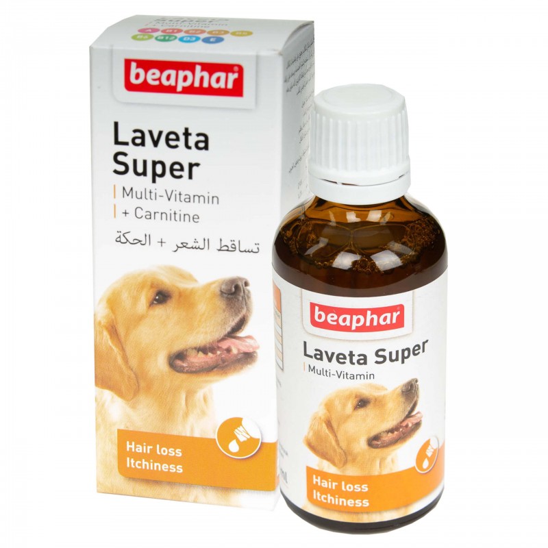 Beaphar LAVETA SUPER witaminy na sierść 50ml