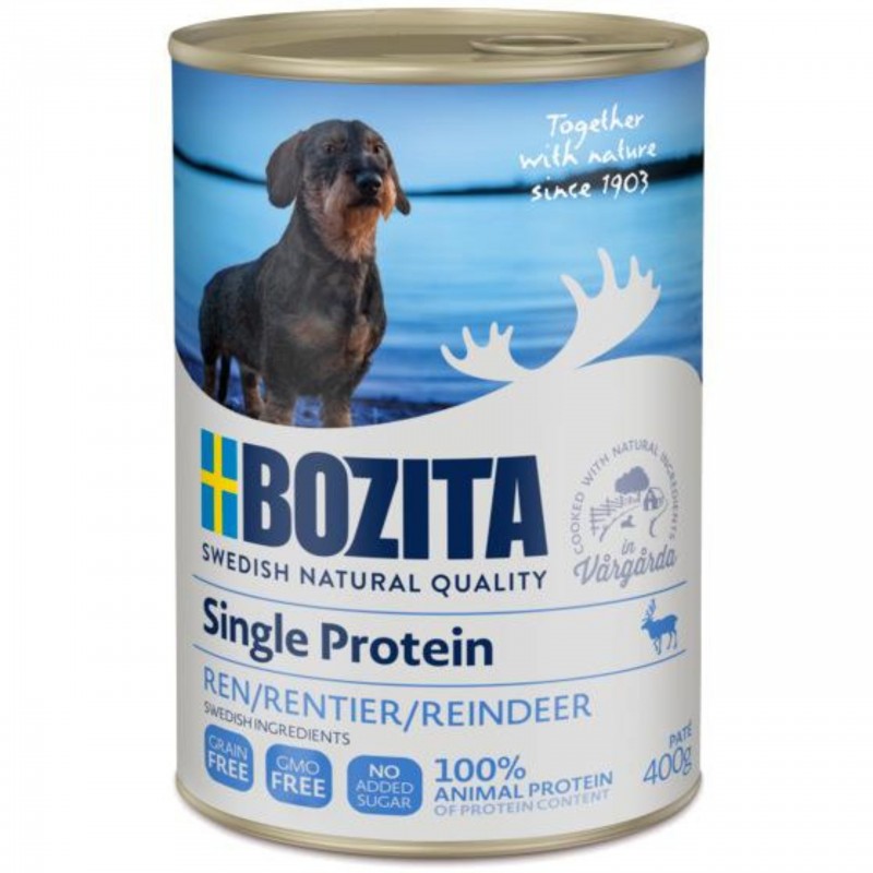 BOZITA Single Protein Renifer 400g