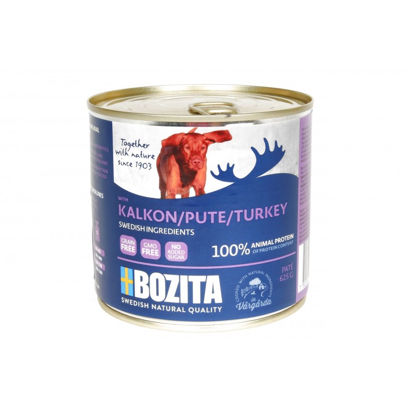 BOZITA z Indykiem puszka 625g