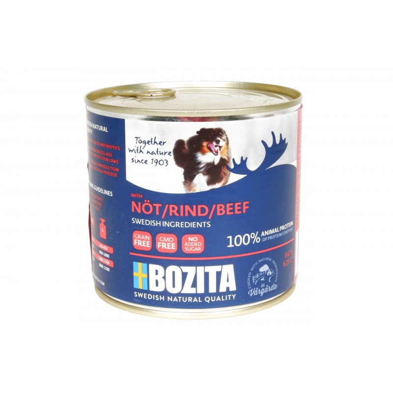 BOZITA z Wołowiną puszka 625g