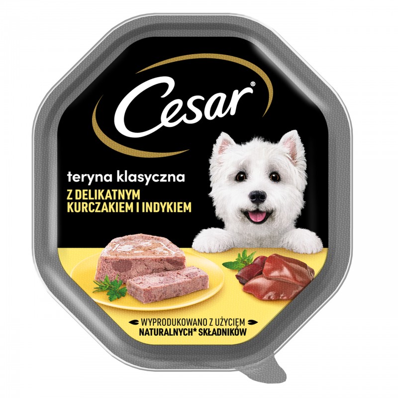 CESAR z Kurczakiem i Indykiem 150g