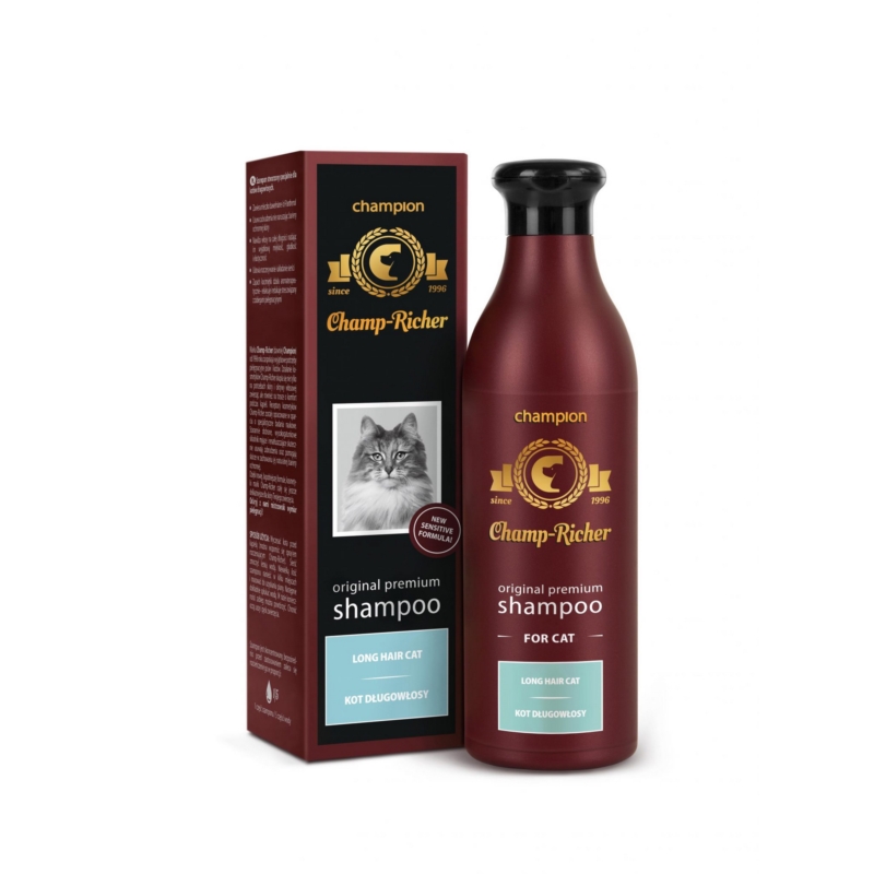 Champ-Richer Szampon dla KOTA SIERŚĆ DŁUGA 250ml