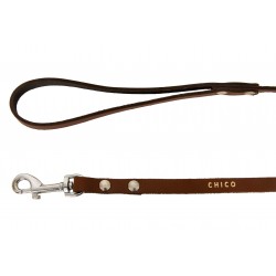 Chico Smycz SKÓRZANA tradycyjna 8mm/125cm