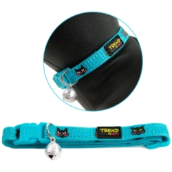 Chico TREND Obroża HAPPY CAT z dzwonkiem 34cm