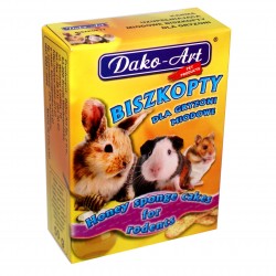 DAKO-ART BISZKOPTY dla gryzoni MIODOWE