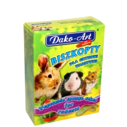 DAKO-ART BISZKOPTY dla gryzoni WARZYWNE