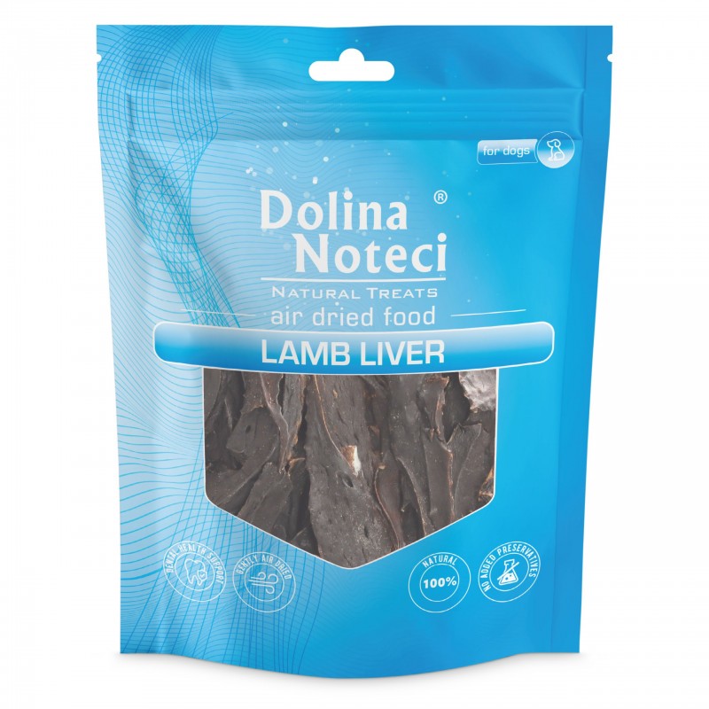 Dolina Noteci Natural Treats Wątroba Jagnięca 150g
