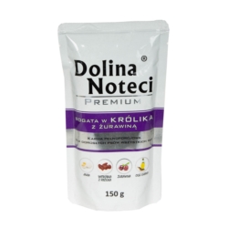 Dolina Noteci Premium ADULT saszetka z KRÓLIKIEM I ŻURAWINĄ