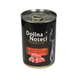 Dolina Noteci Premium karma dla kota BOGATA W CIELĘCINĘ