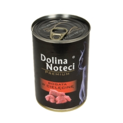 Dolina Noteci Premium karma dla kota BOGATA W CIELĘCINĘ