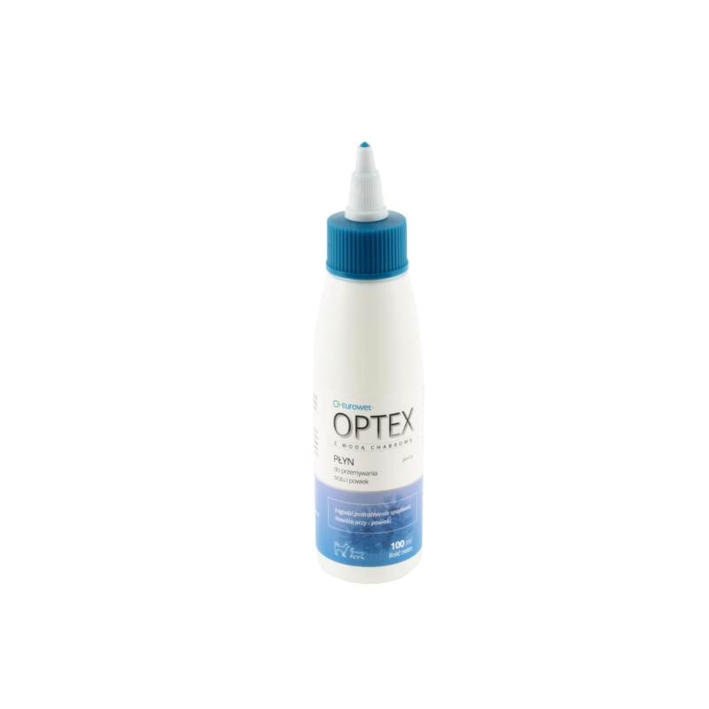 EUROWET Optex Płyn do przemywania oczu psów i kotów 100ml