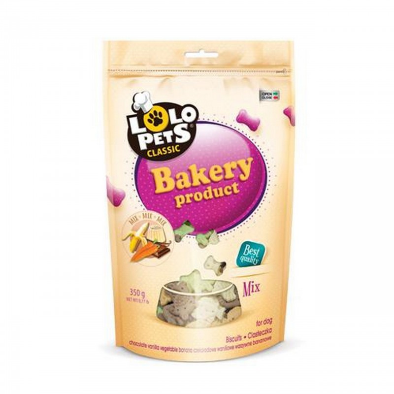LOLO PETS Biscuits ZWIERZĄTKA Mix 350g