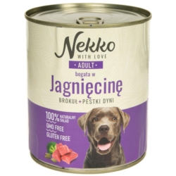 NEKKO Adult Jagnięcina Brokuł Pestki dyni