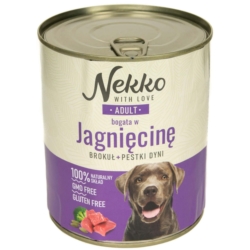 NEKKO Adult Jagnięcina Brokuł Pestki dyni