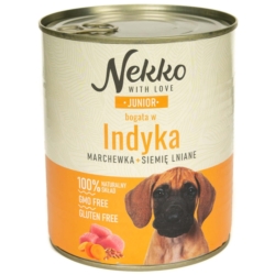NEKKO Junior Indyk Marchewka Siemię lniane