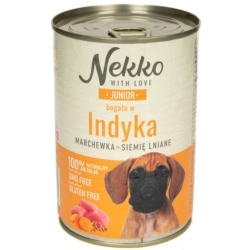 NEKKO Junior Indyk Marchewka Siemię lniane