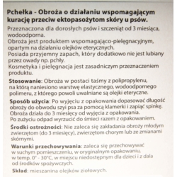 PCHEŁKA Obroża BIO przeciw pchłom i kleszczom