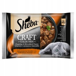 SHEBA Craft Collection Soczyste Smaki 4x85g