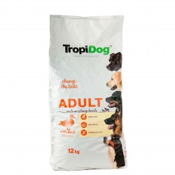 TropiDog Premium Adult M/L Duck & Rice