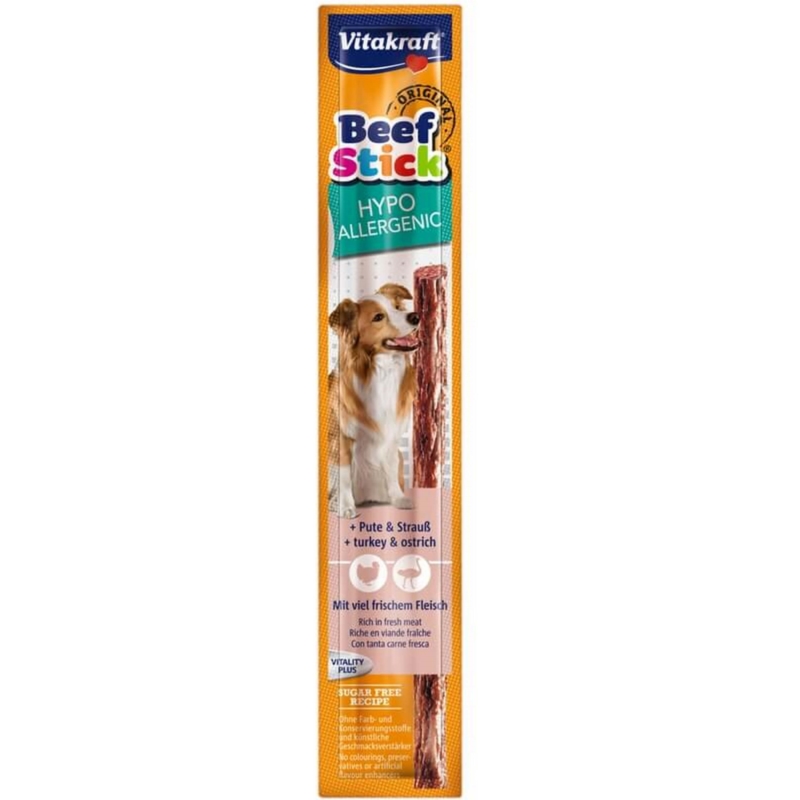 Vitakraft Beef Stick KABANOS Hypoallergenic 12g